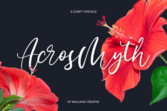 Acrosmyth: A Versatile and Elegant Handwritten Font for Modern Design