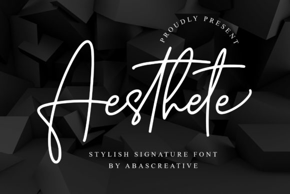 Aesthete: Elegant Script for Every Design