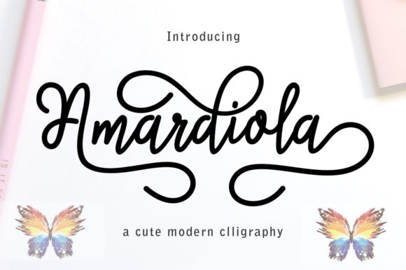 Amardiola: Elegant Handwritten Style