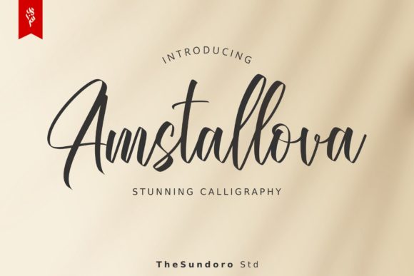 Amstallova: The Elegant Handwritten Font for Every Design Need
