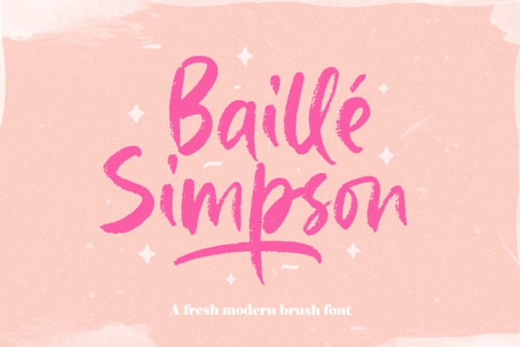 Baille Simpson: The Elegant Script Font Redefining Modern Design