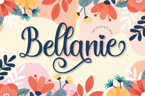 Bellanie: A Handwritten Font for Elegant Design