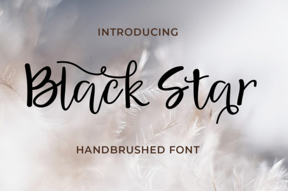 Black Star: A Timeless Handwritten Font for Every Workflow