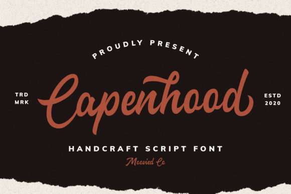 Capenhood: A Stylish Script Font for Elegant Design