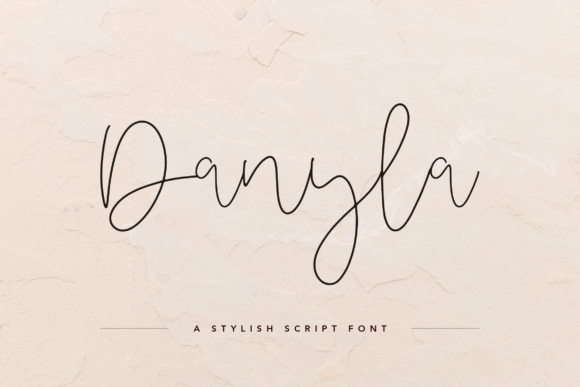 Danyla: A Timeless Handwritten Font for Every Design