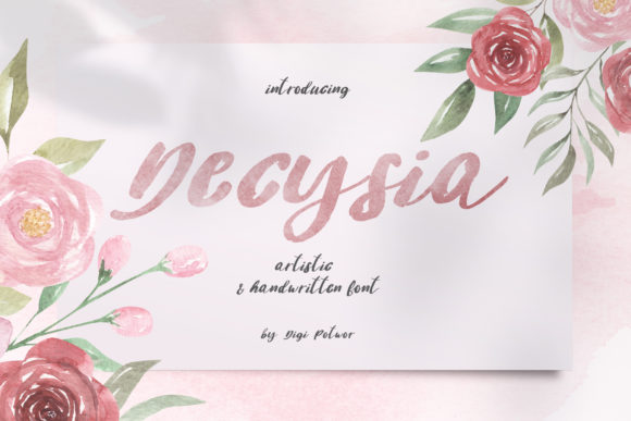 Decysia: A Timeless Handwritten Font for Every Workflow