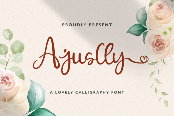 Discover Ajuslly: A Timeless Handwritten Font for Every Design Need