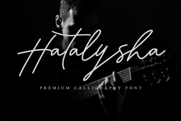Hatalysha: The Elegant Handwritten Font for Every Creative Need
