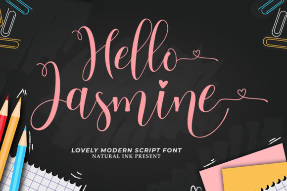 Hello Jasmine: A Versatile Handwritten Font for Design Projects