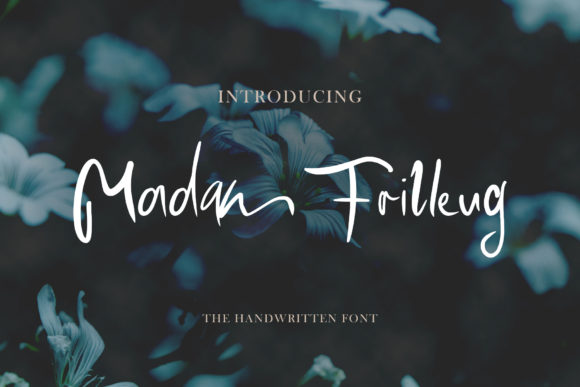 Madam Frilleug: A Timeless Handwritten Font for Elegant Design
