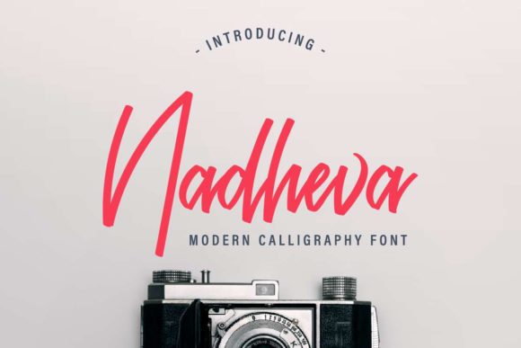Nadheva: A Timeless Handwritten Font