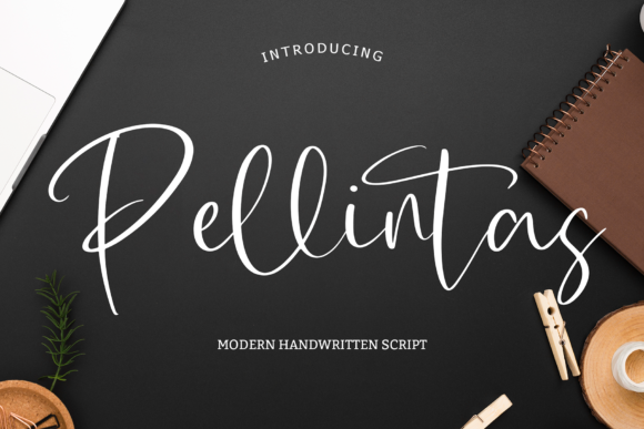 The Timeless Elegance of Pellintas: A Handwritten Font for Modern Design