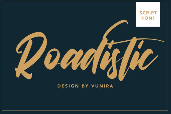 The Timeless Elegance of Roadistic: A Handwritten Font for Modern Design