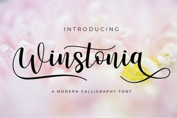 Winstonia: A Handwritten Font for Creative Expression