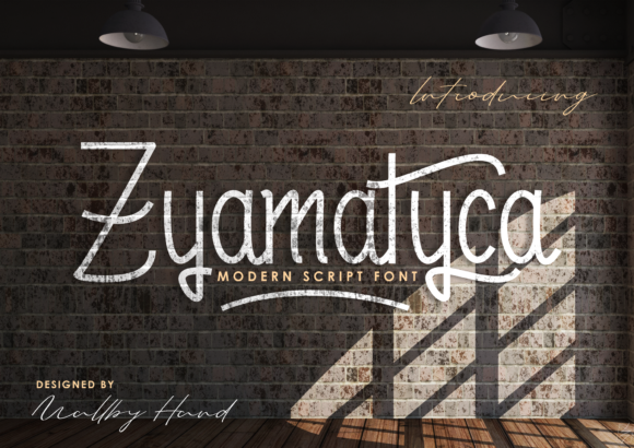 Zyamatyca: A Handwritten Touch for Every Design Need